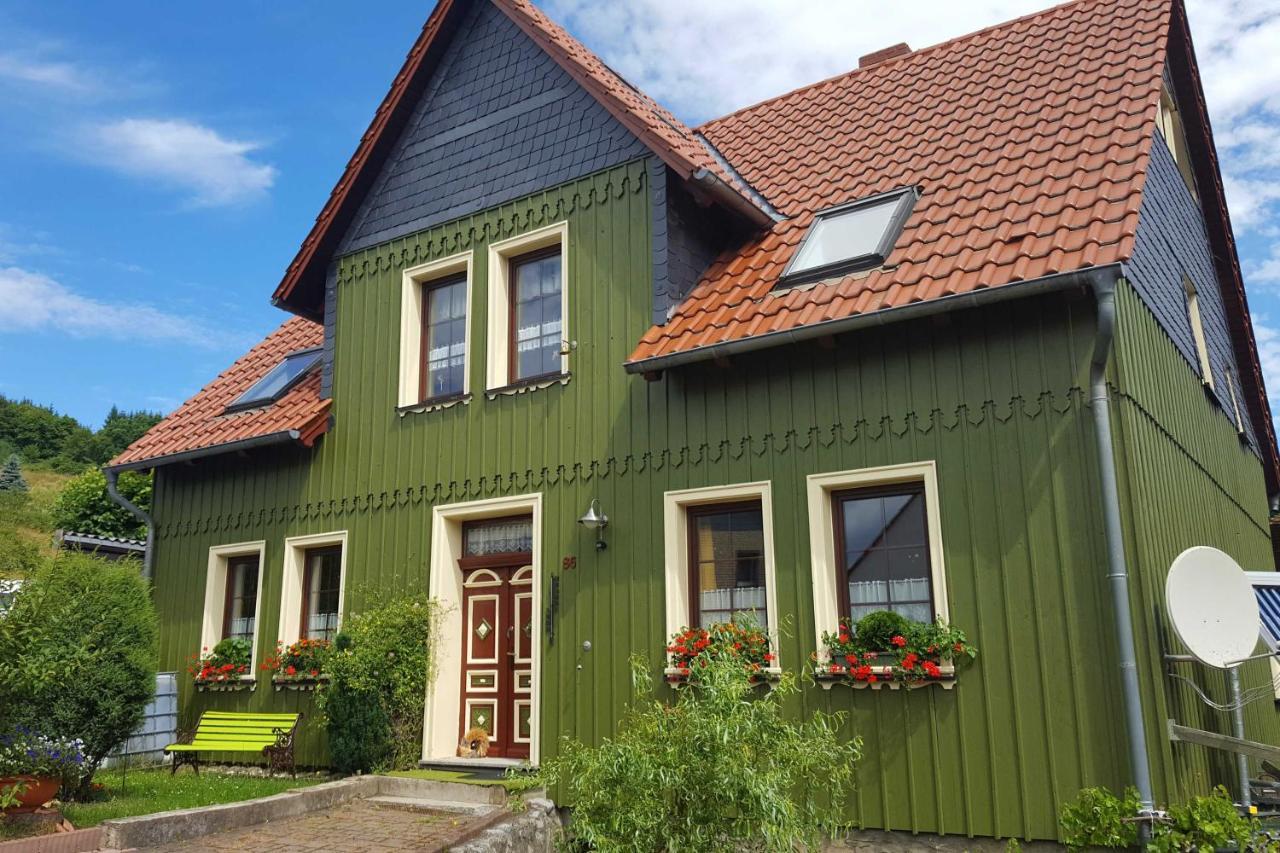 Das Gruene Haus Am Hexenstieg Rubeland Luaran gambar