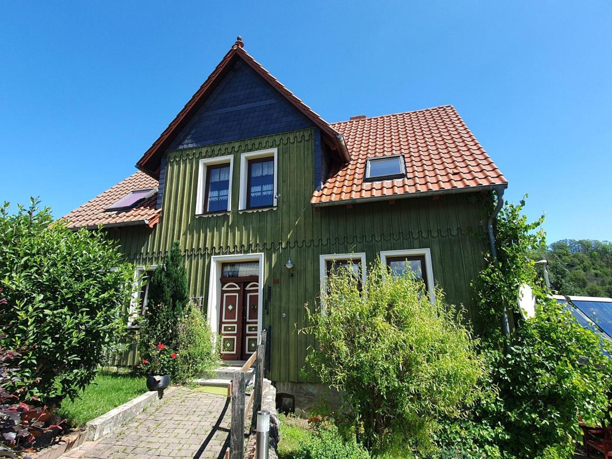 Das Gruene Haus Am Hexenstieg Rubeland Luaran gambar
