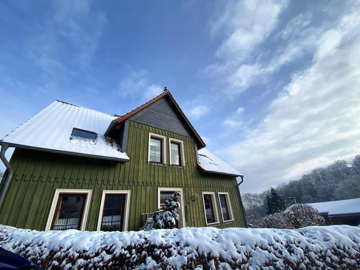 Das Gruene Haus Am Hexenstieg Rubeland Luaran gambar